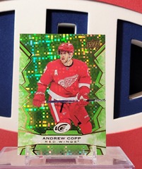 Andrew Copp 2022-23 - Green Parralel Ud Ice #97 Upper Deck